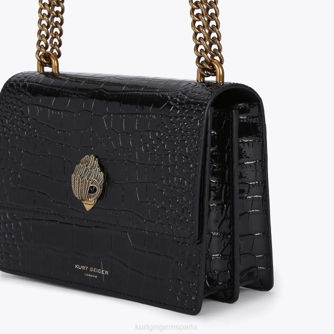 Kurt Geiger mujer bandolera londres shoreditch 2LPR123 | bolsas negro